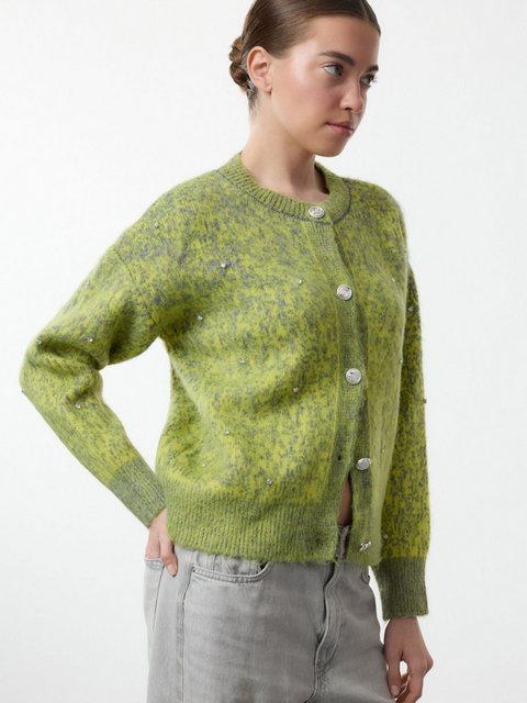 Trendyol Strickjacke (1-tlg) Ziersteine günstig online kaufen