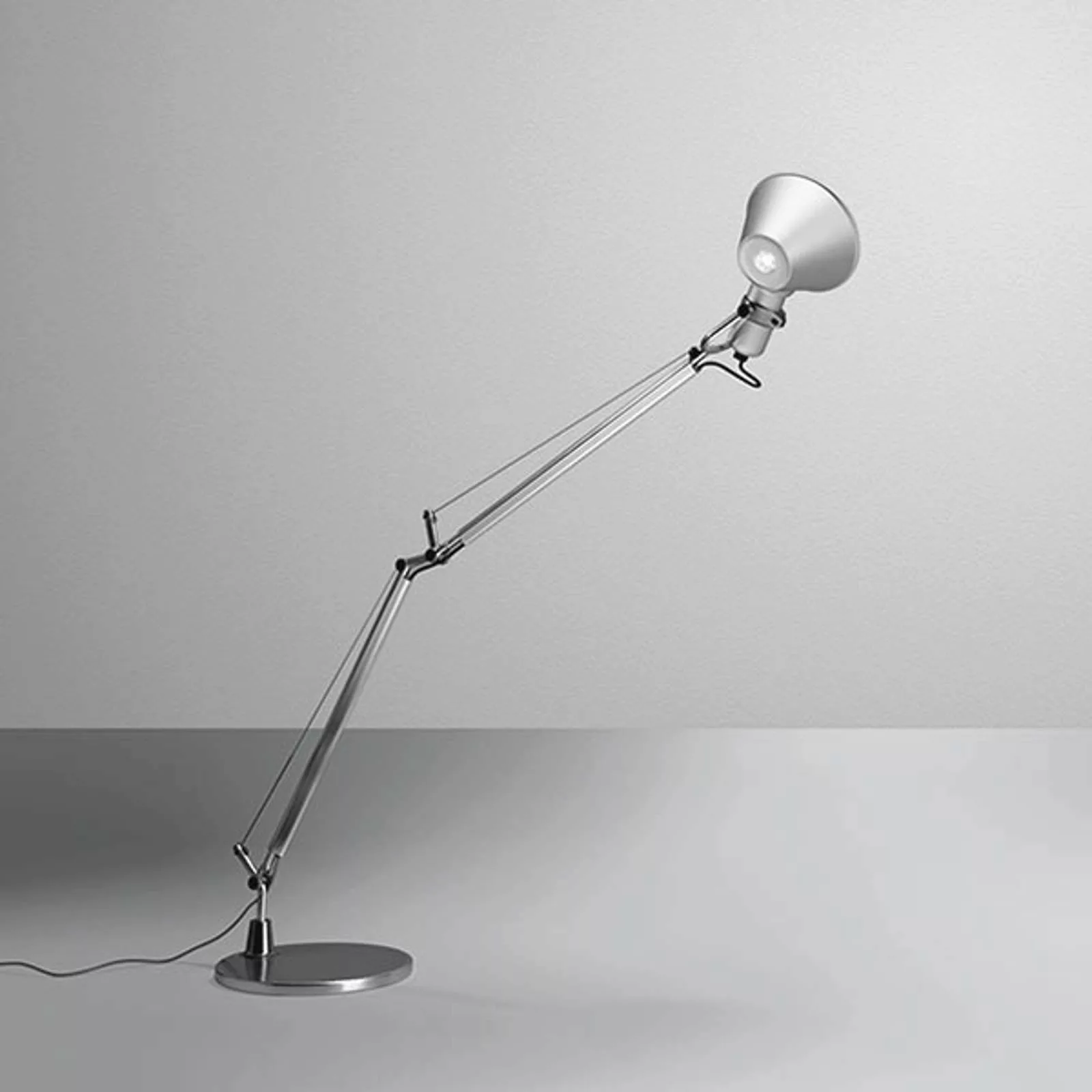Artemide Tolomeo Midi LED-Tischleuchte, alu, 2700K günstig online kaufen