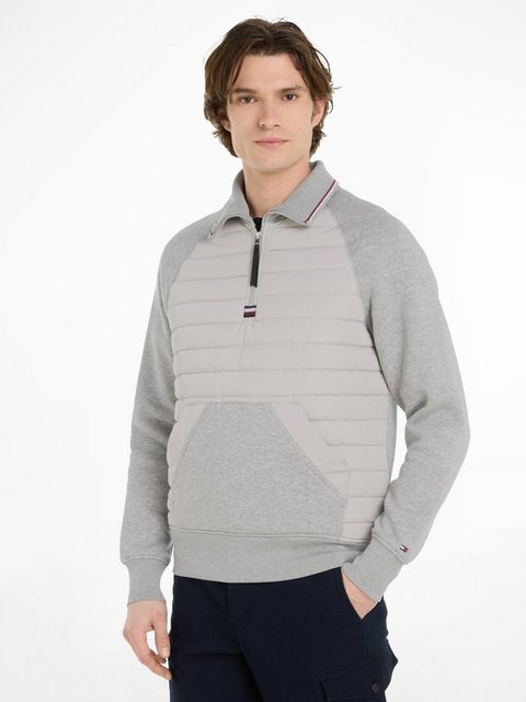 Tommy Hilfiger Sweatshirt MIX MEDIA HALF ZIP günstig online kaufen