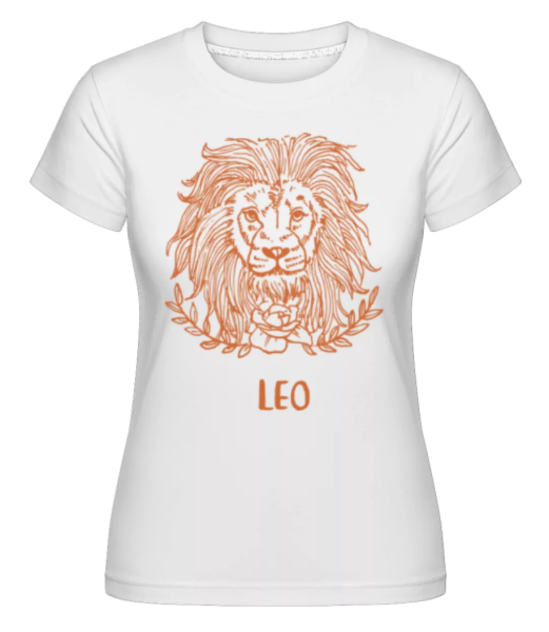 Scribble Style Zodiac Sign Leo · Shirtinator Frauen T-Shirt günstig online kaufen