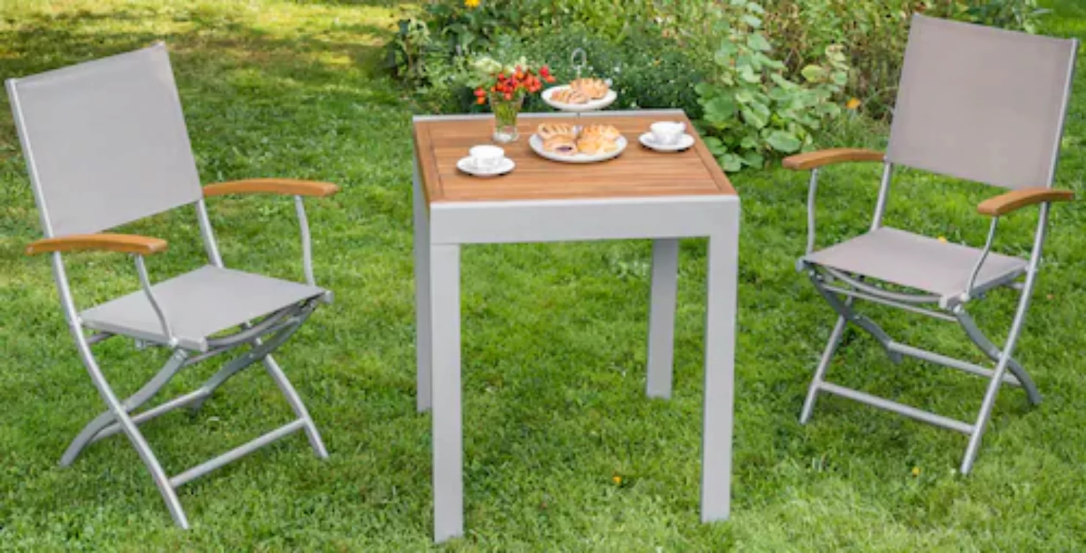 MERXX Gartentisch »Balkonauszieh-tisch«, 65x130 cm günstig online kaufen