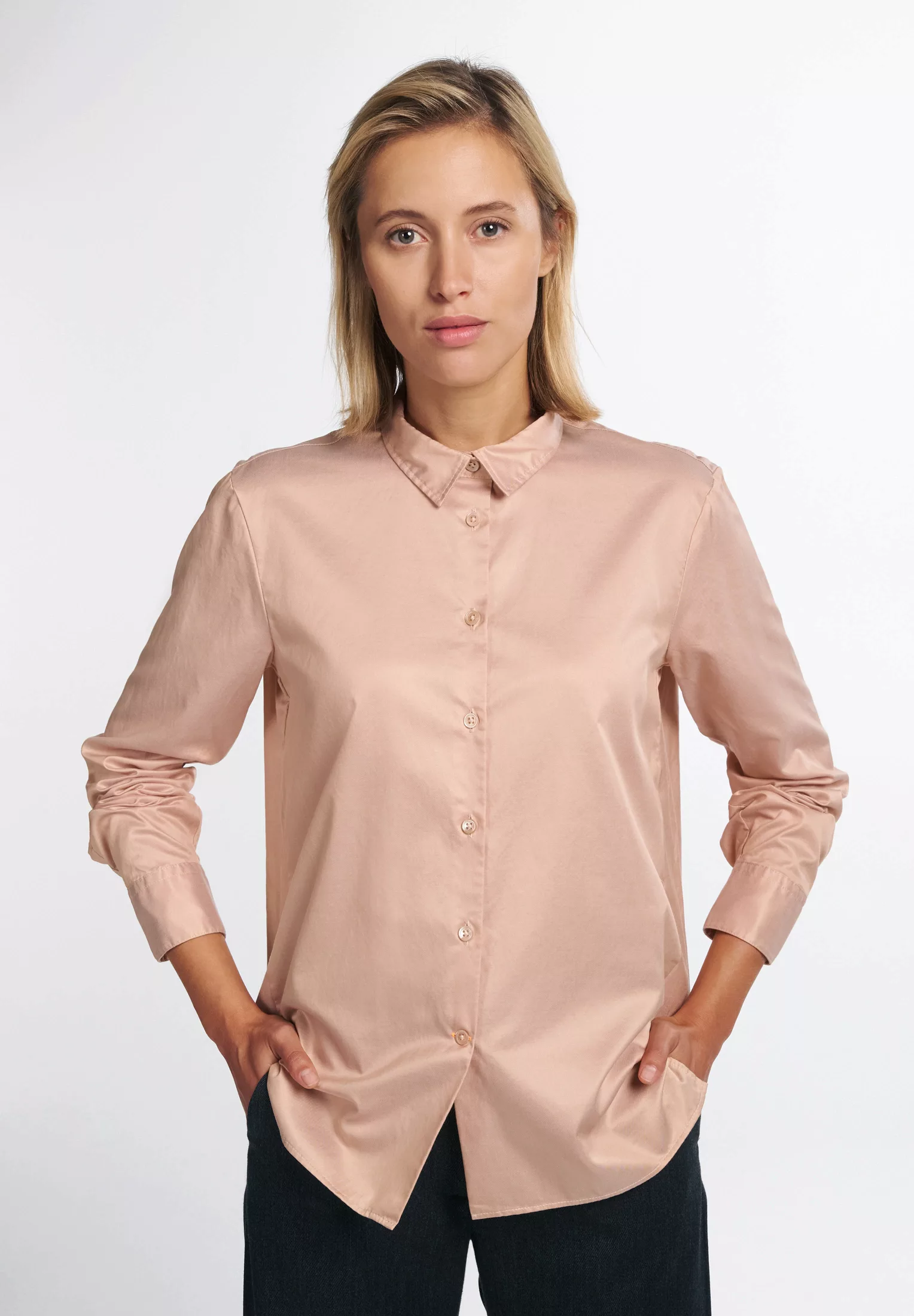 Eterna Hemdbluse "LOOSE FIT", EASY IRON (bügelleicht) günstig online kaufen