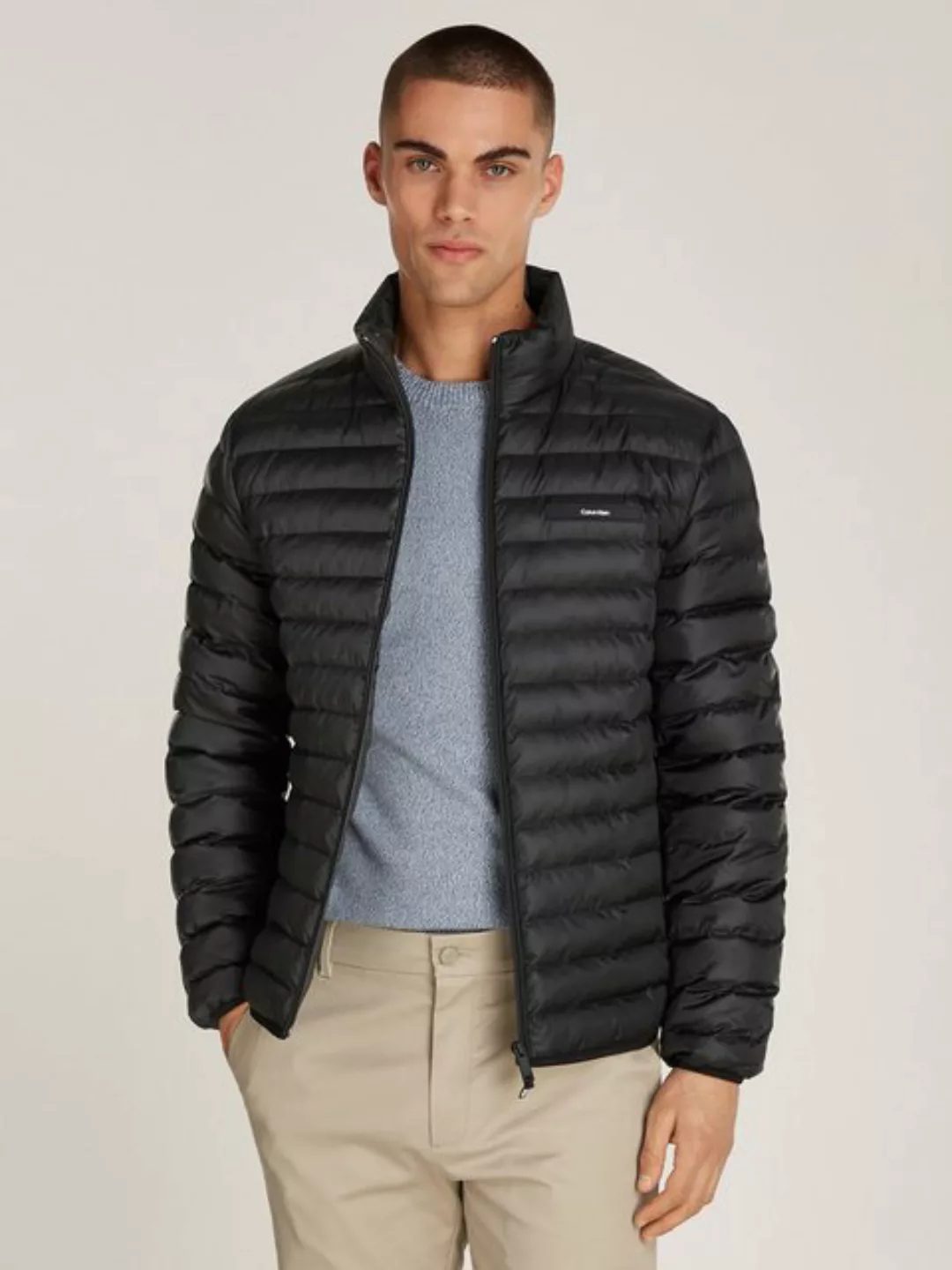 Calvin Klein Steppjacke PACKABLE QUILT JACKET mit Logopatch günstig online kaufen