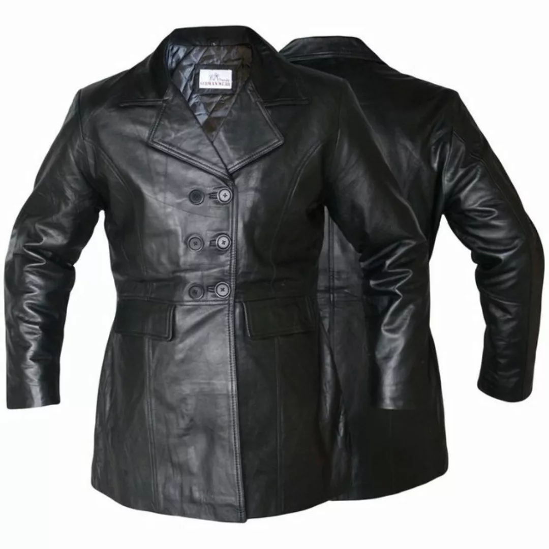 German Wear Ledermantel Trend 427J Black Damen Ledermantel Jacke aus Lamm N günstig online kaufen