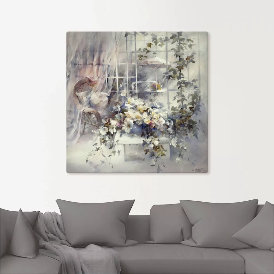 Artland Wandbild "Bezaubernde Moment", Blumen, (1 St.), als Leinwandbild, P günstig online kaufen