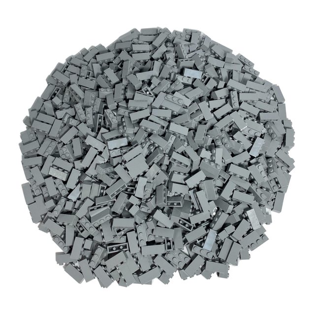LEGO® Spielbausteine LEGO® 2x6 Steine Hochsteine Hellgrau - 2456 NEU! Menge günstig online kaufen