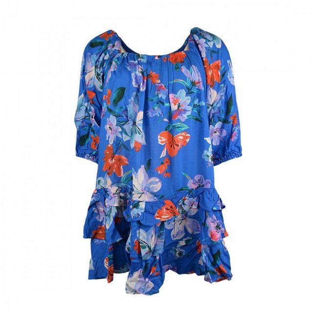 Replay Sommerkleid Volant Mini Dress Blumenprint günstig online kaufen
