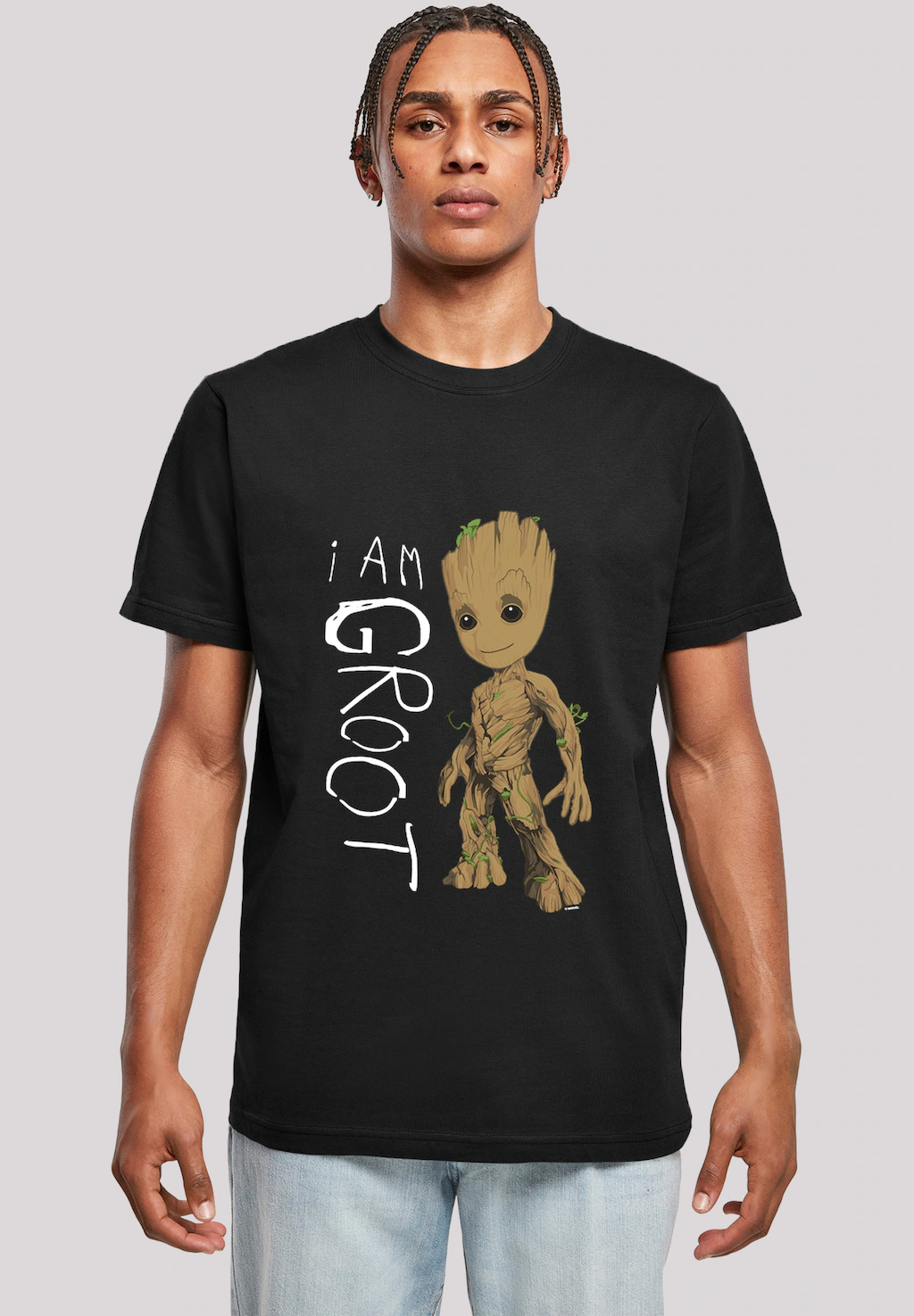 F4NT4STIC T-Shirt "Marvel Guardians of the Galaxy Groot", Herren,Premium Me günstig online kaufen