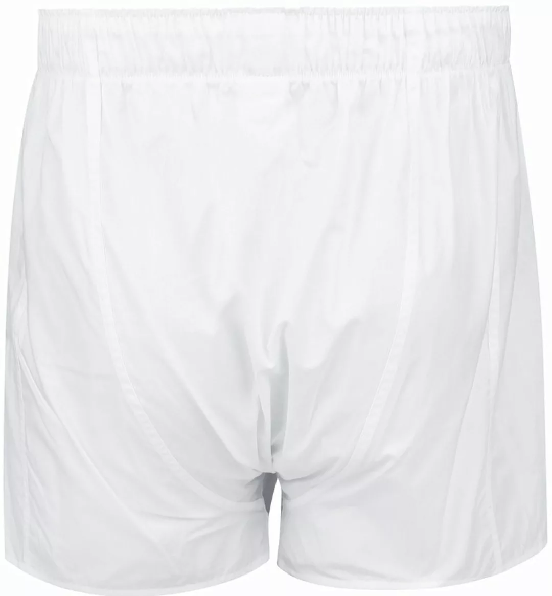 Steppin' Out Boxershort Solid Poplin Weiß - Größe S günstig online kaufen