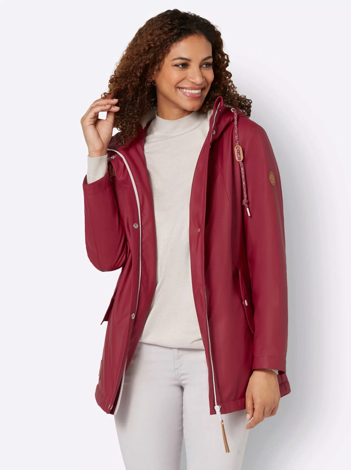 Classic Steppjacke, mit Kapuze günstig online kaufen