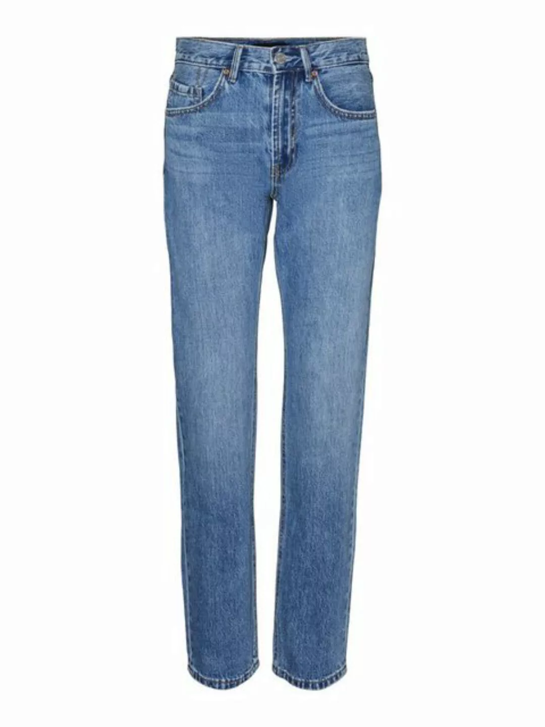 Vero Moda High-waist-Jeans VMHAILEY HR STRAIGHT DNM JNS LI3107 NOOS günstig online kaufen