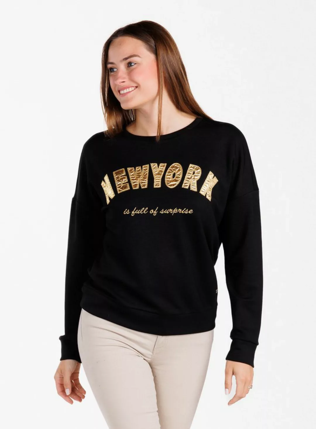 Key Largo Sweater WSW NEW YORK round günstig online kaufen