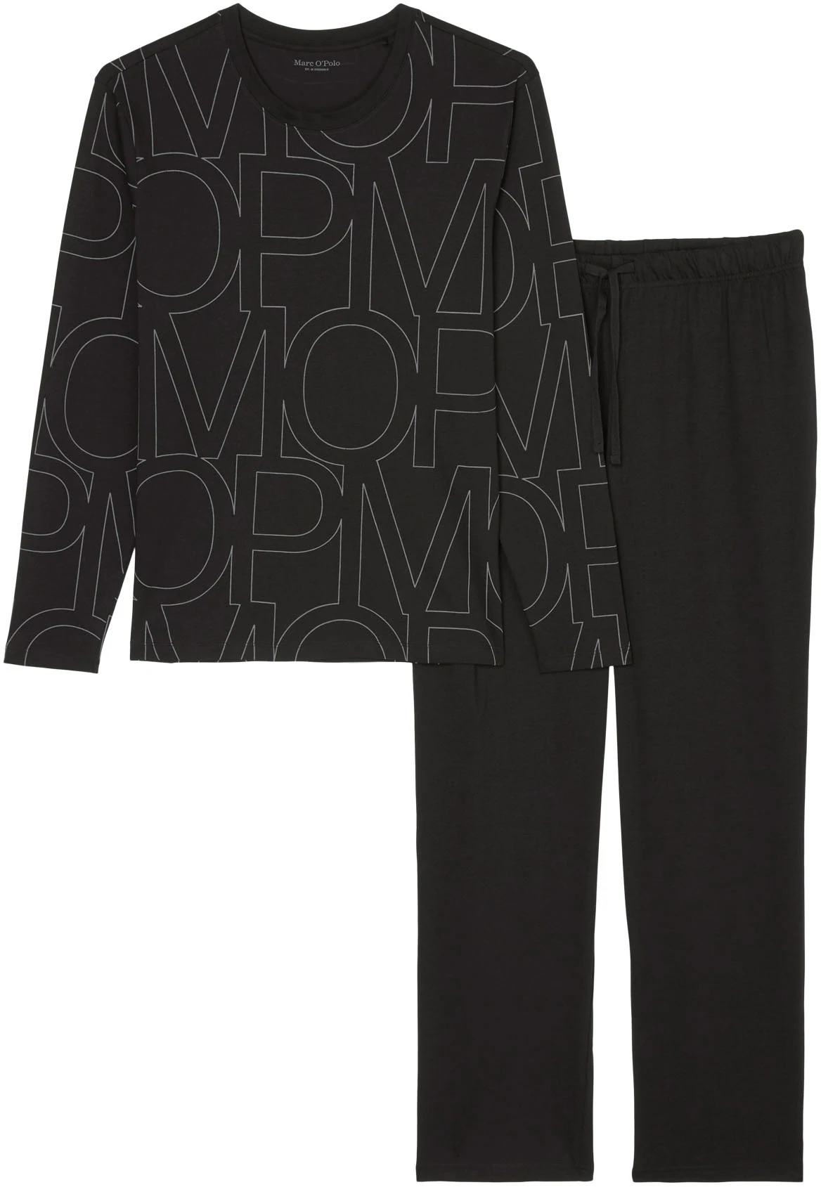 Marc OPolo Pyjama "Mix & Match Cotton", (2 tlg.), mit elastischem Bund mit günstig online kaufen