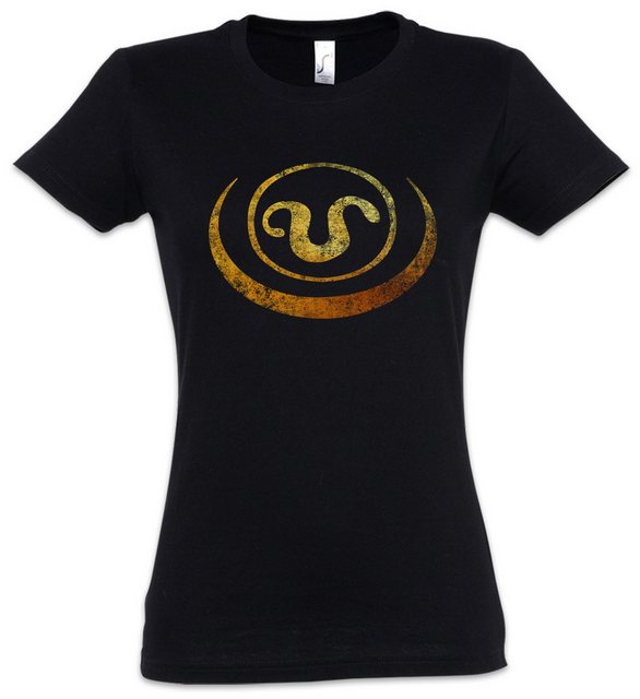 Urban Backwoods Print-Shirt Symbol Of Apophis Damen T-Shirt Goa'uld Na'onak günstig online kaufen