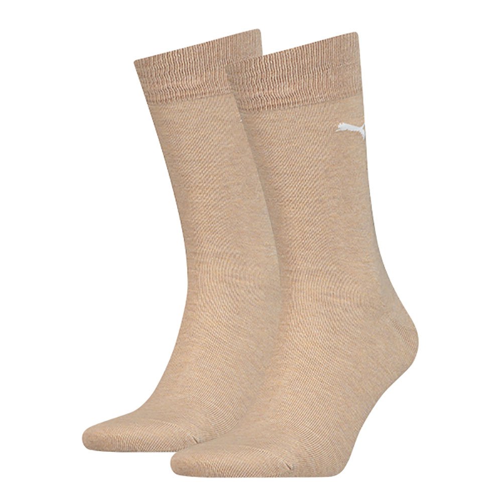 Puma Classic Socken 2 Paare EU 43-46 Beige Melange günstig online kaufen