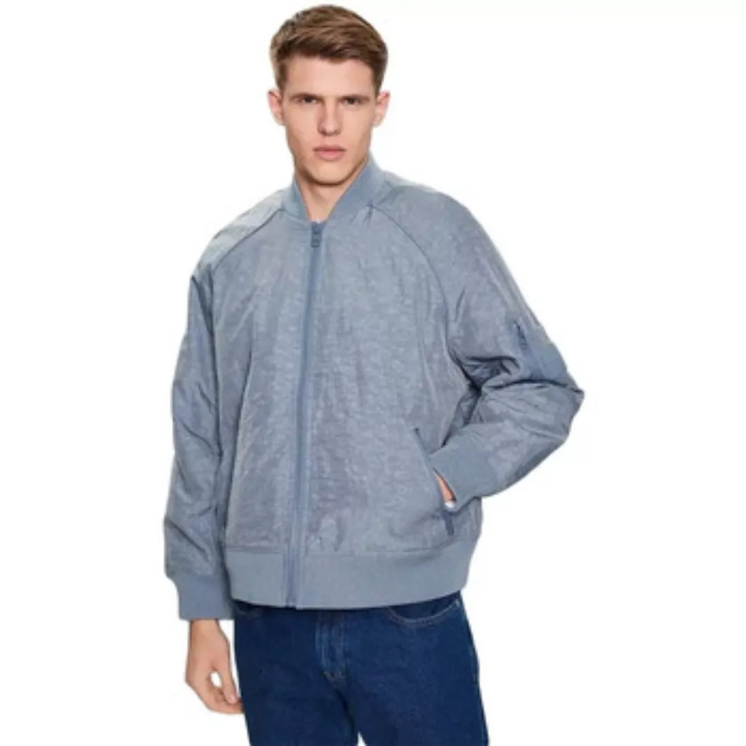 Calvin Klein Jeans  Sweatshirt Sweat blue logo günstig online kaufen