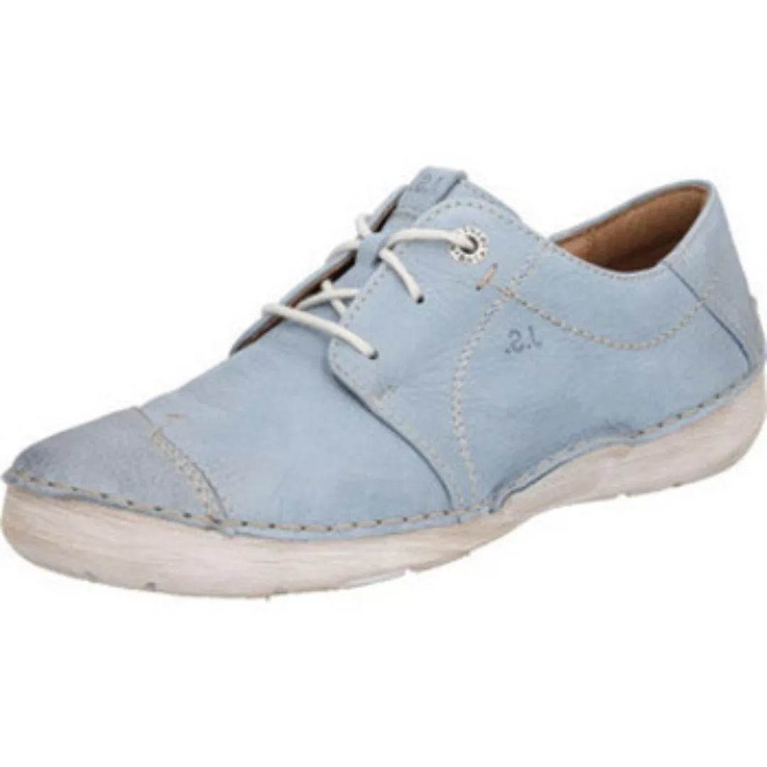 Josef Seibel  Sneaker Freizeit Schnürer für Damen in blau günstig online kaufen