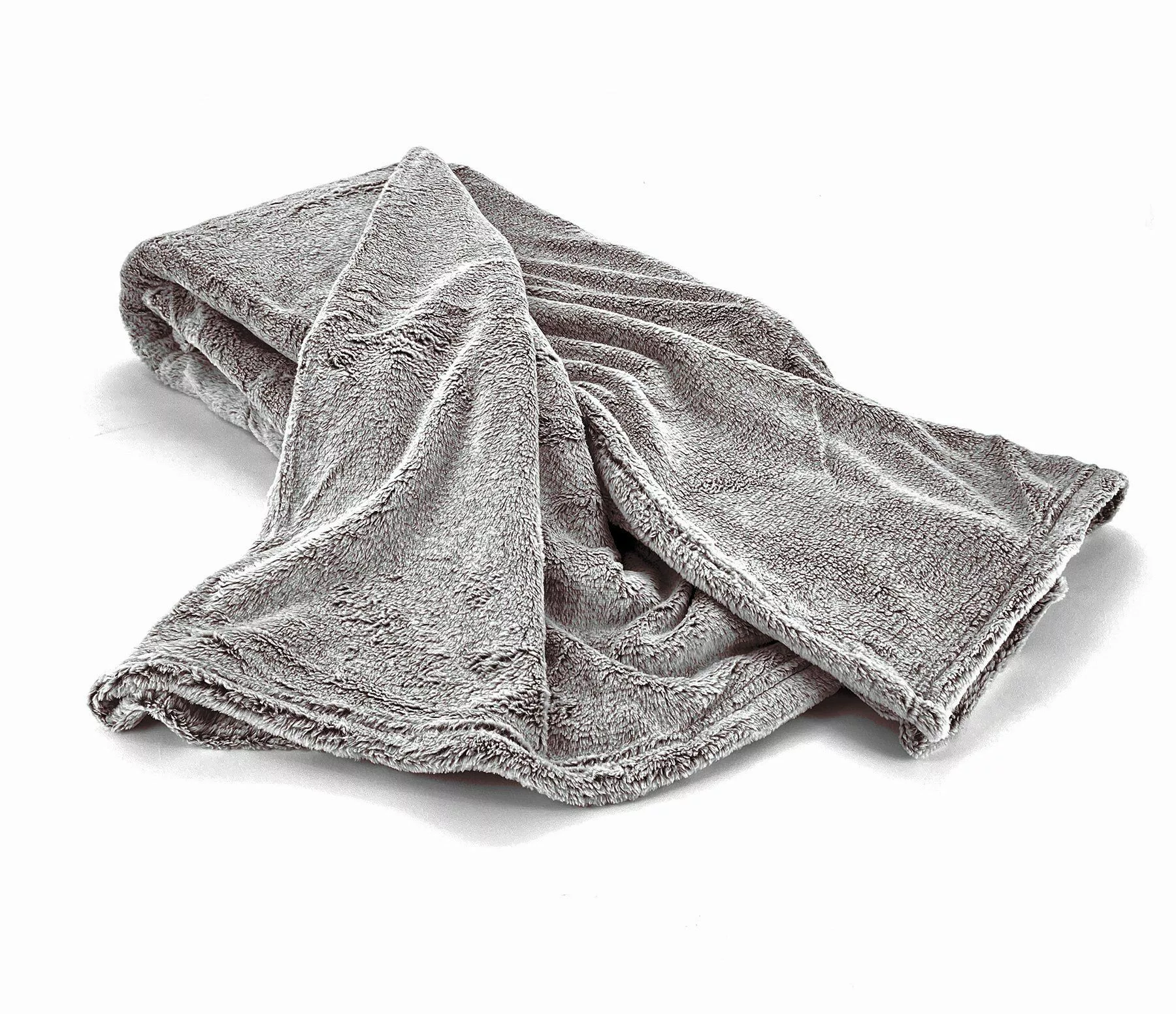 Wohndecke Melange Kuscheldecke Super Soft Flanell günstig online kaufen