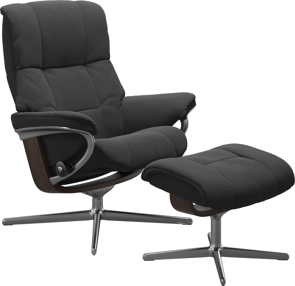 Stressless Fußhocker "Mayfair", mit Cross Base, Größe S, M & L, Holzakzent günstig online kaufen