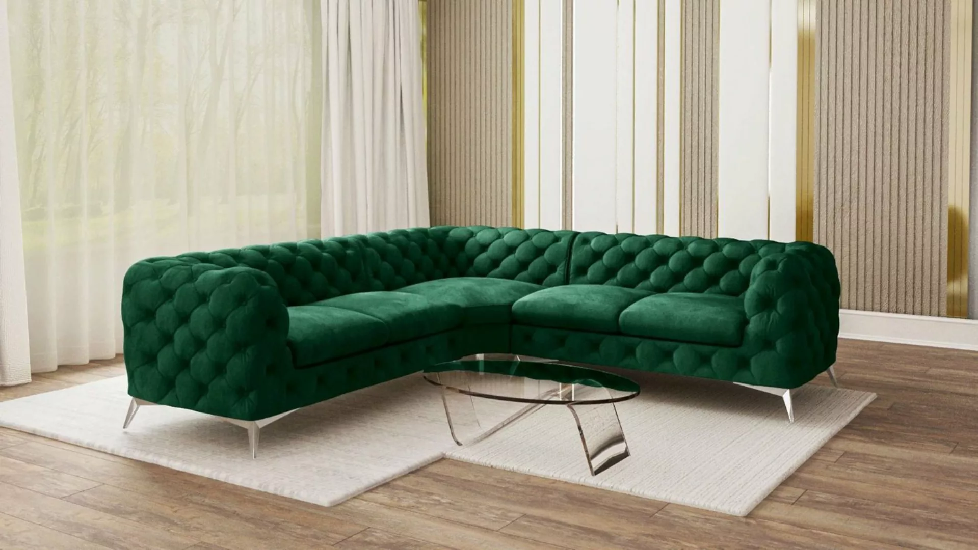 Stylefy Ecksofa Medina, L-Form, Eckcouch, Design günstig online kaufen