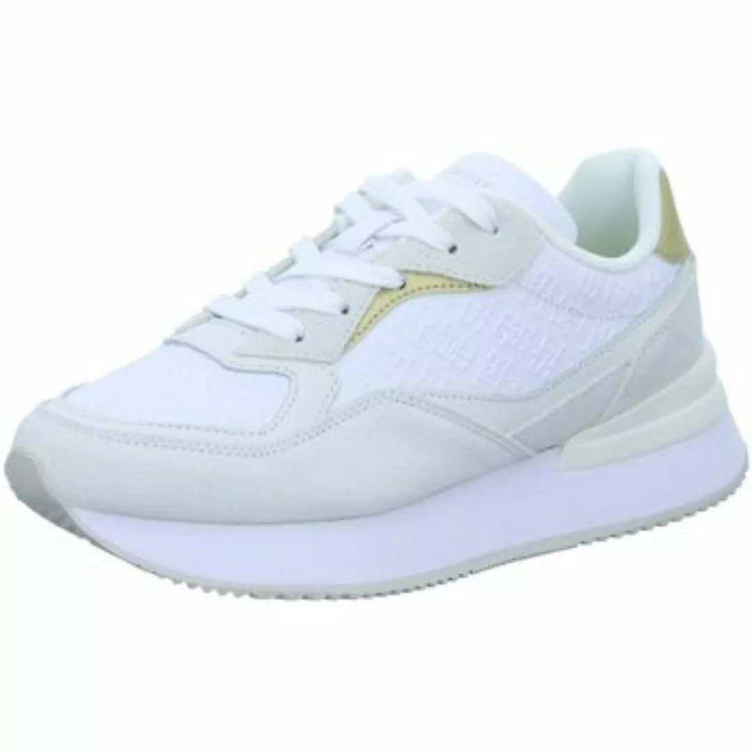 Tommy Hilfiger  Sneaker Lux Monogramm Runner FW0FW07816YBS white FW0FW07816 günstig online kaufen