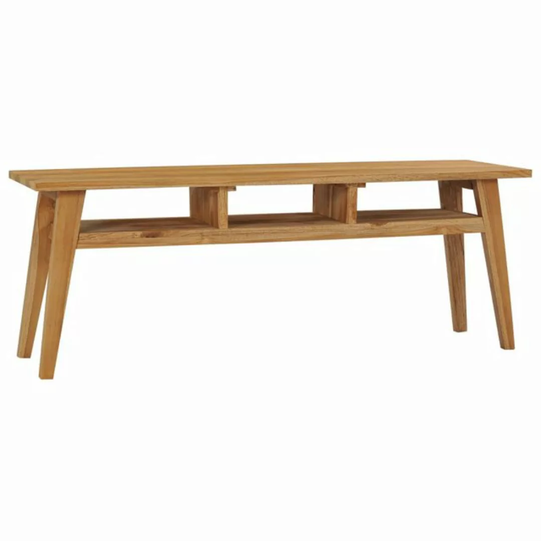 Tv-schrank 120x35x45 Cm Teak Massivholz günstig online kaufen