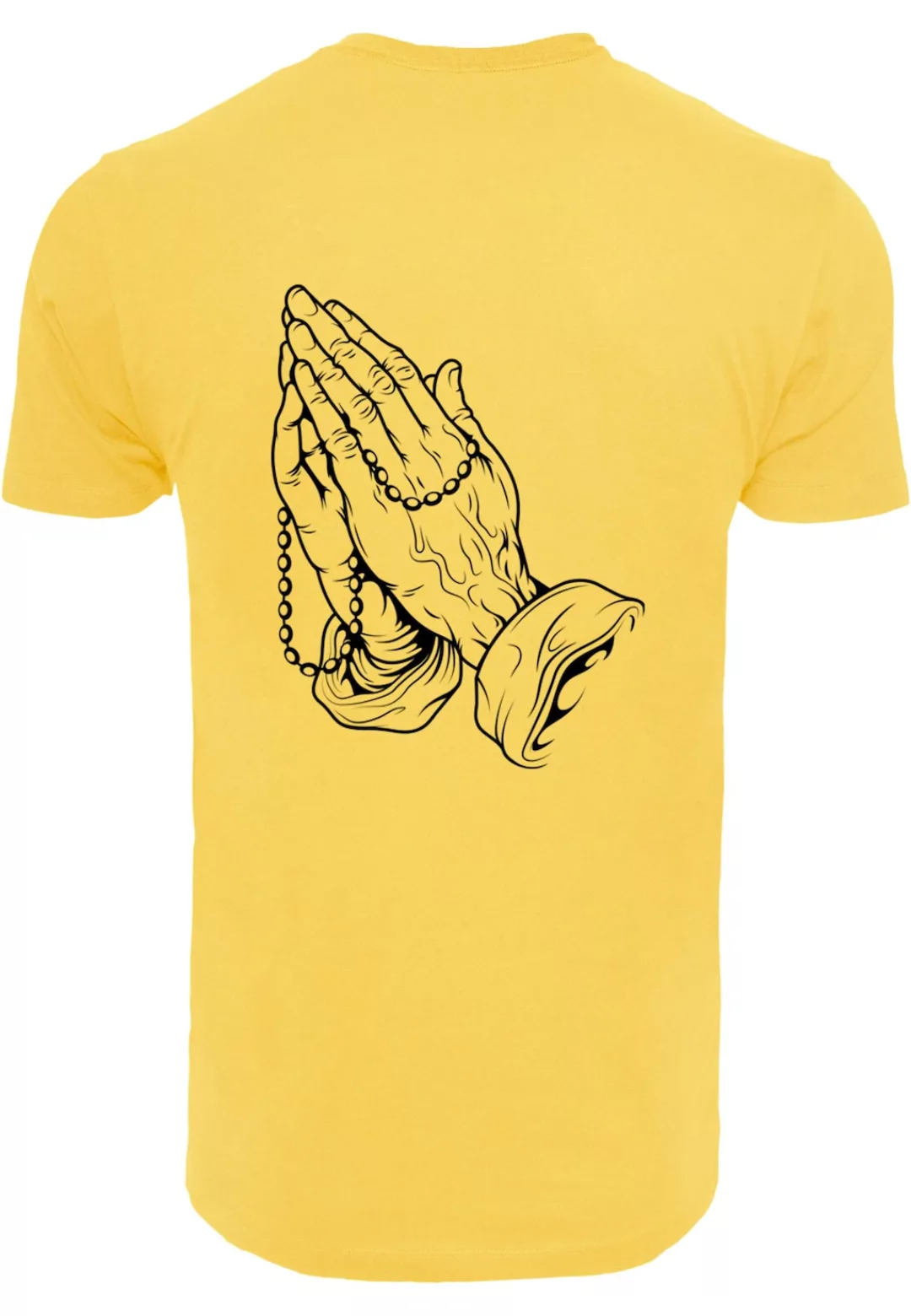 MisterTee T-Shirt "MisterTee Herren Pray Hands Tee" günstig online kaufen