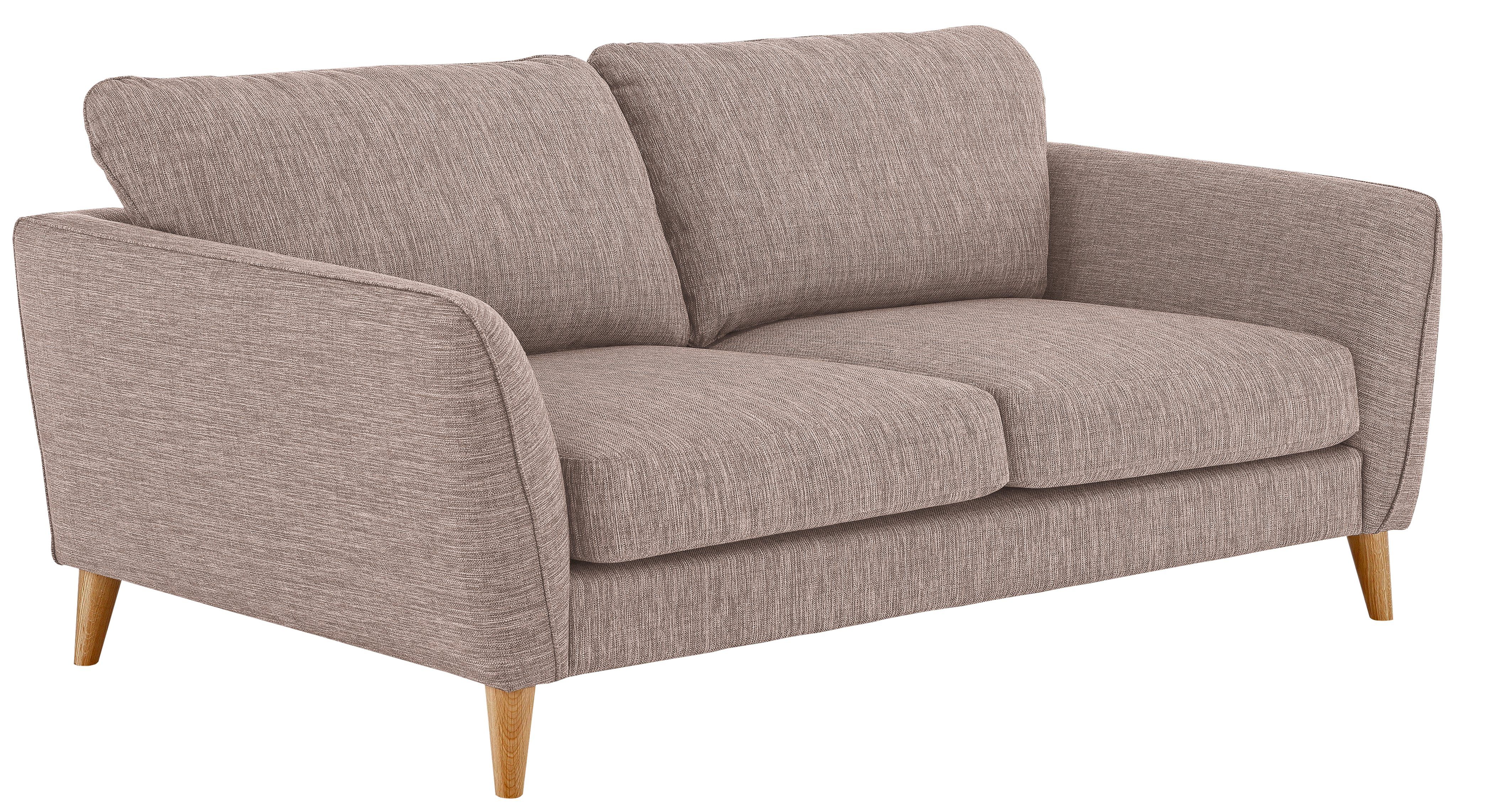 Home affaire 3-Sitzer "MARSEILLE 3er Sofa 206 cm, Cord, Flachgewebe, Strukt günstig online kaufen