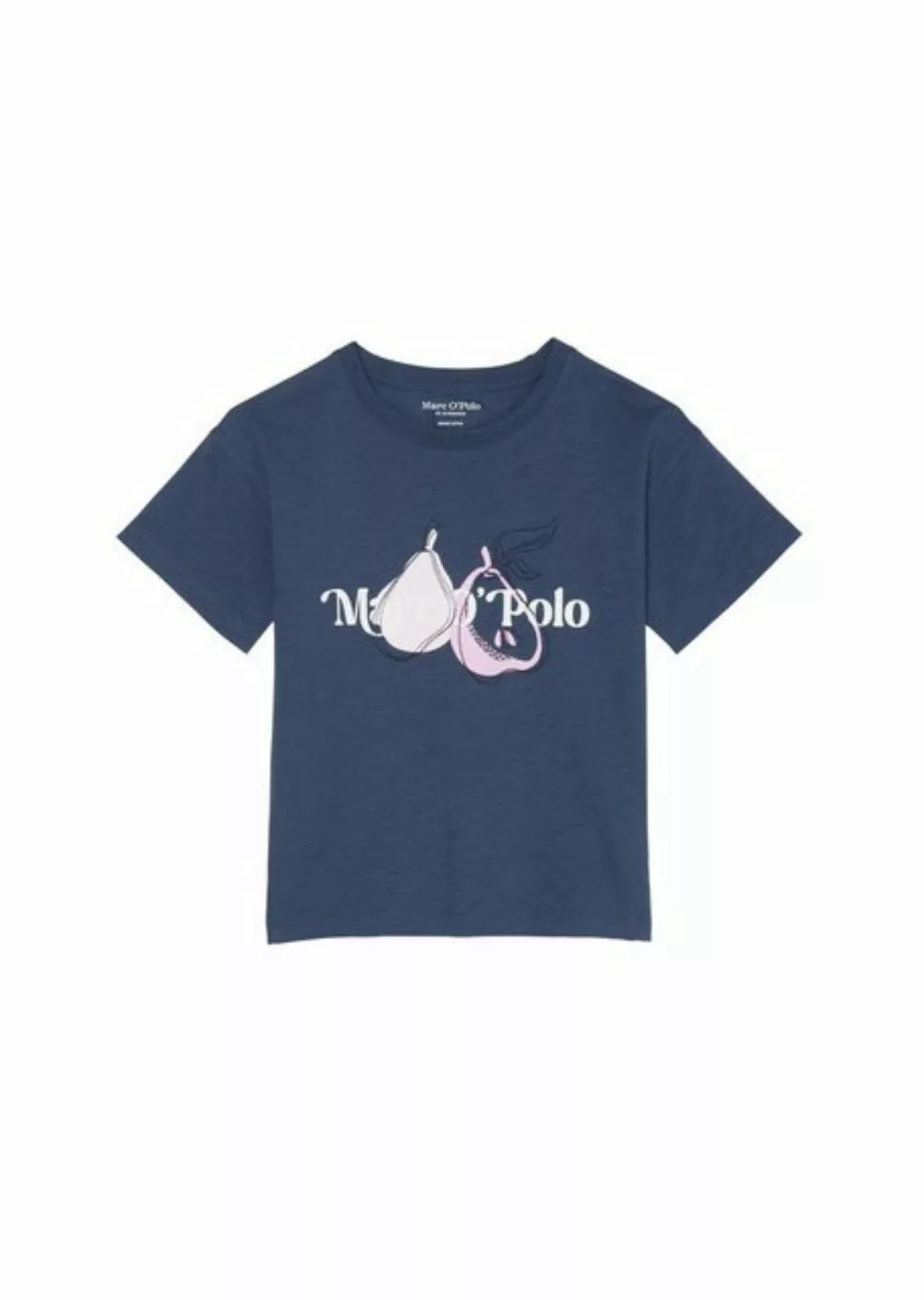 Marc O'Polo T-Shirt mit Print und Stickerei günstig online kaufen