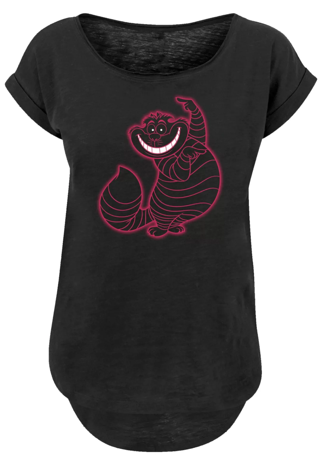 F4NT4STIC T-Shirt "Disney Alice im Wunderland Cheshire Cat Pinky", Premium günstig online kaufen