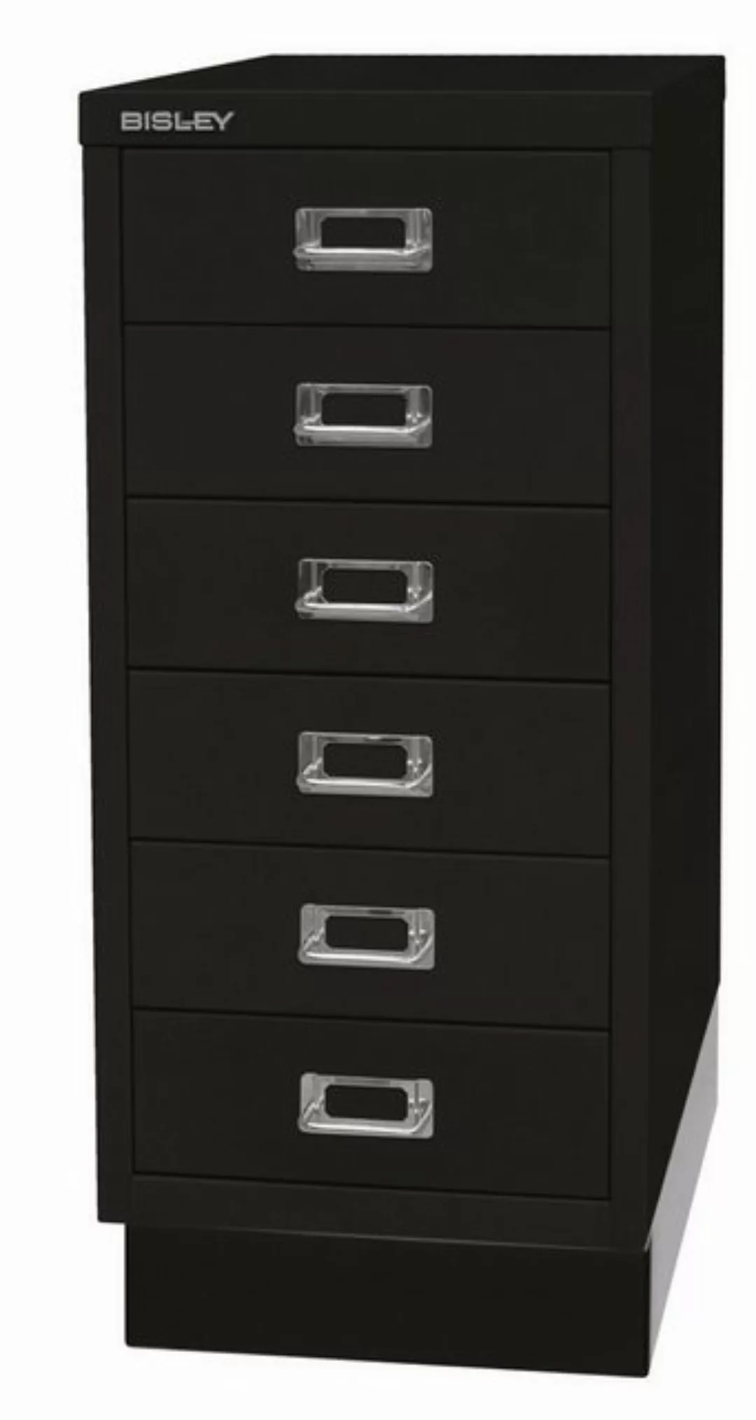 Bisley Aktenschrank MultiDrawer Schubladenschrank in Schwarz - Maße: H 67 x günstig online kaufen