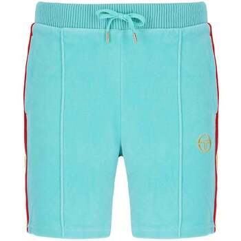 Sergio Tacchini  Shorts Slice Velour Shorts Pool Blue günstig online kaufen