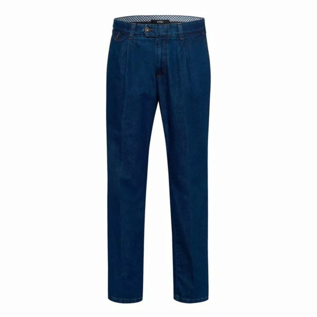 EUREX by BRAX Bequeme Jeans Übergrößen Bundfaltenjeans blue stone Fred 321 günstig online kaufen