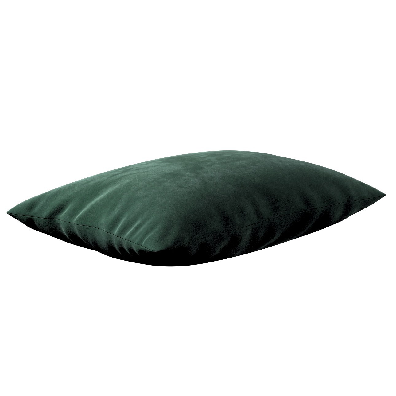 Kissenhülle Kinga rechteckig, dunkelgrün, 47 x 28 cm, Velvet (704-25) günstig online kaufen