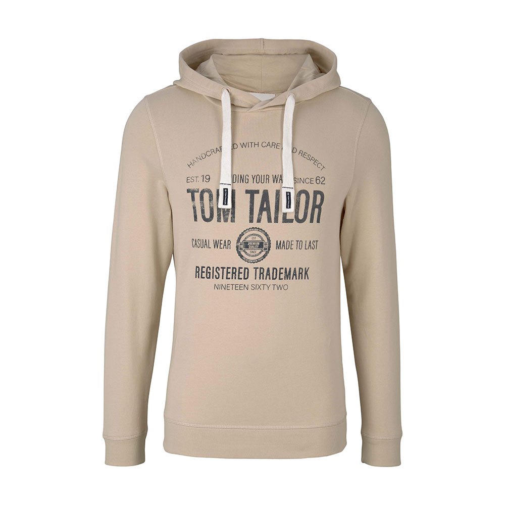 Tom Tailor 1020918 Kapuzenpullover XL Light Cashew Beige günstig online kaufen