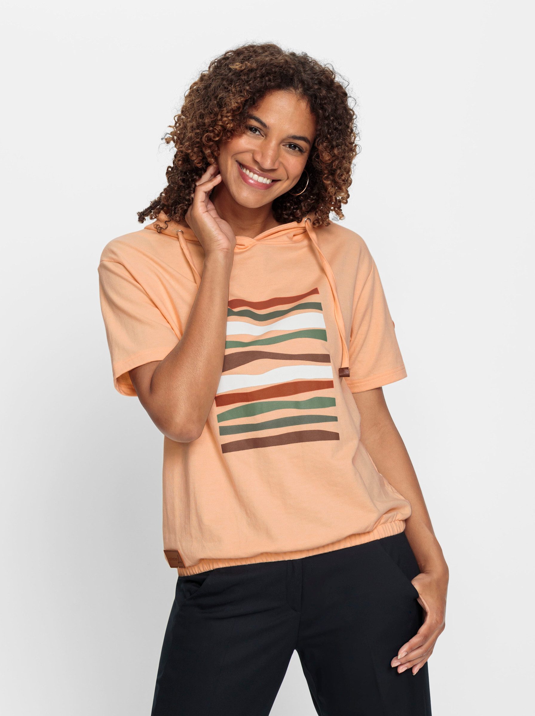 Casual Looks Kapuzensweatshirt günstig online kaufen