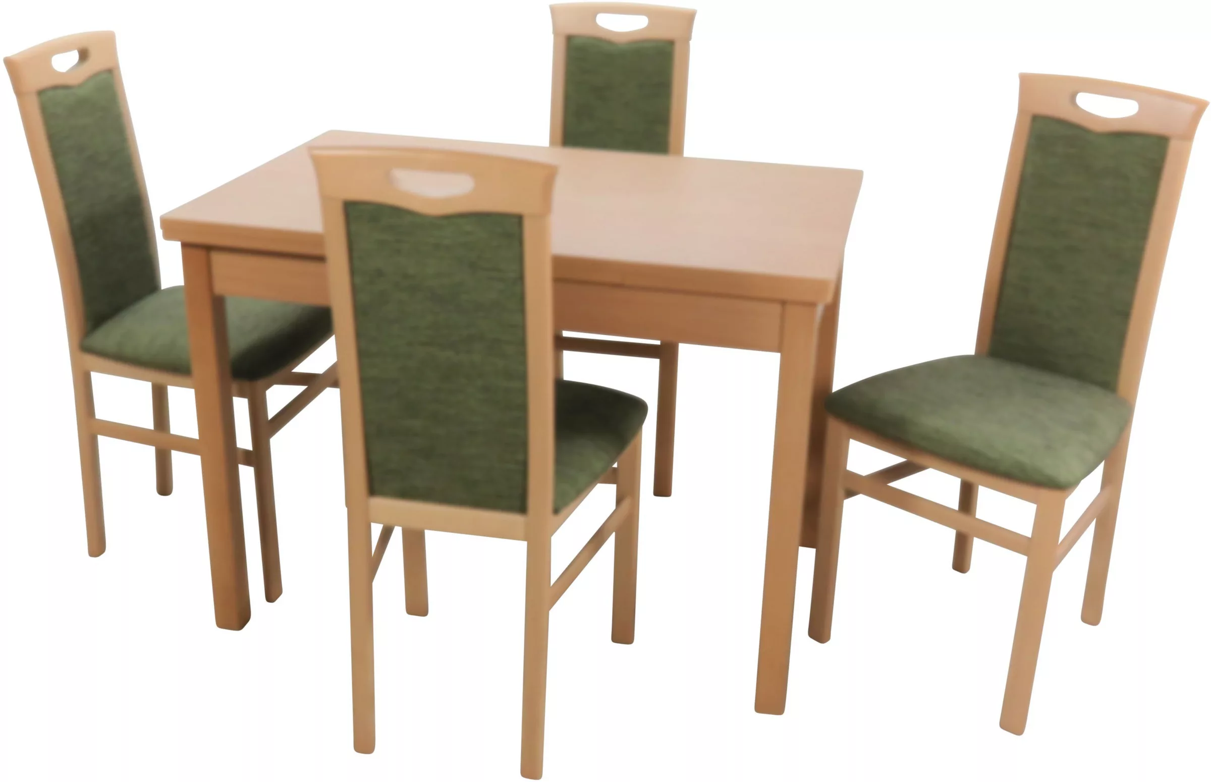 HOFMANN LIVING AND MORE Essgruppe "Carla", (Spar-Set, 5 tlg., 1 Tisch, 4 St günstig online kaufen