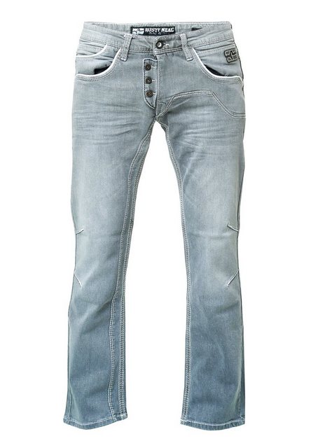 Rusty Neal Straight-Jeans im bequemen Straight Fit-Schnitt günstig online kaufen