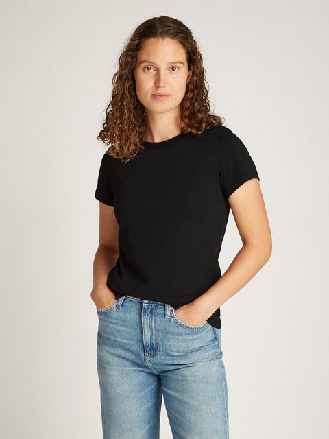 Calvin Klein Jeans T-Shirt LOGO ELASTIC T-SHIRT mit Logostickerei günstig online kaufen