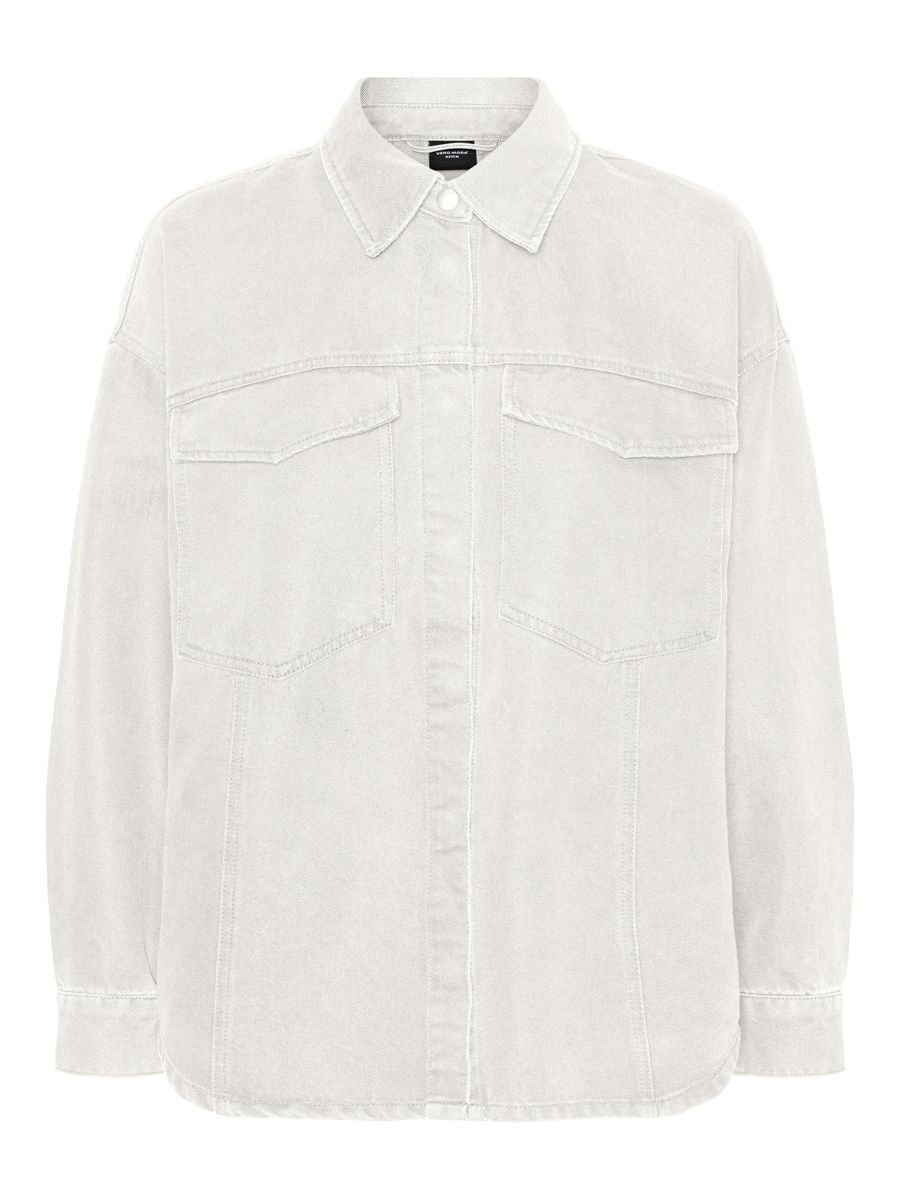VERO MODA Oversize- Hemd Damen White günstig online kaufen