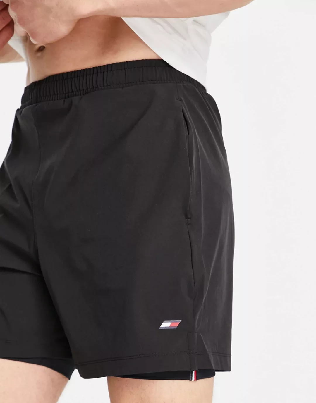 Tommy Hilfiger Sportswear 3 In 1 Training Shorts Hosen L Black günstig online kaufen
