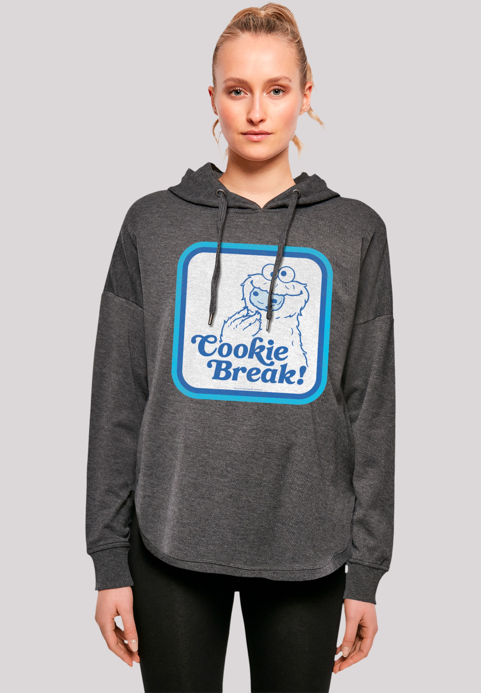 F4NT4STIC Kapuzenpullover "Sesamstraße Cookie Bracke", Premium Qualität, We günstig online kaufen