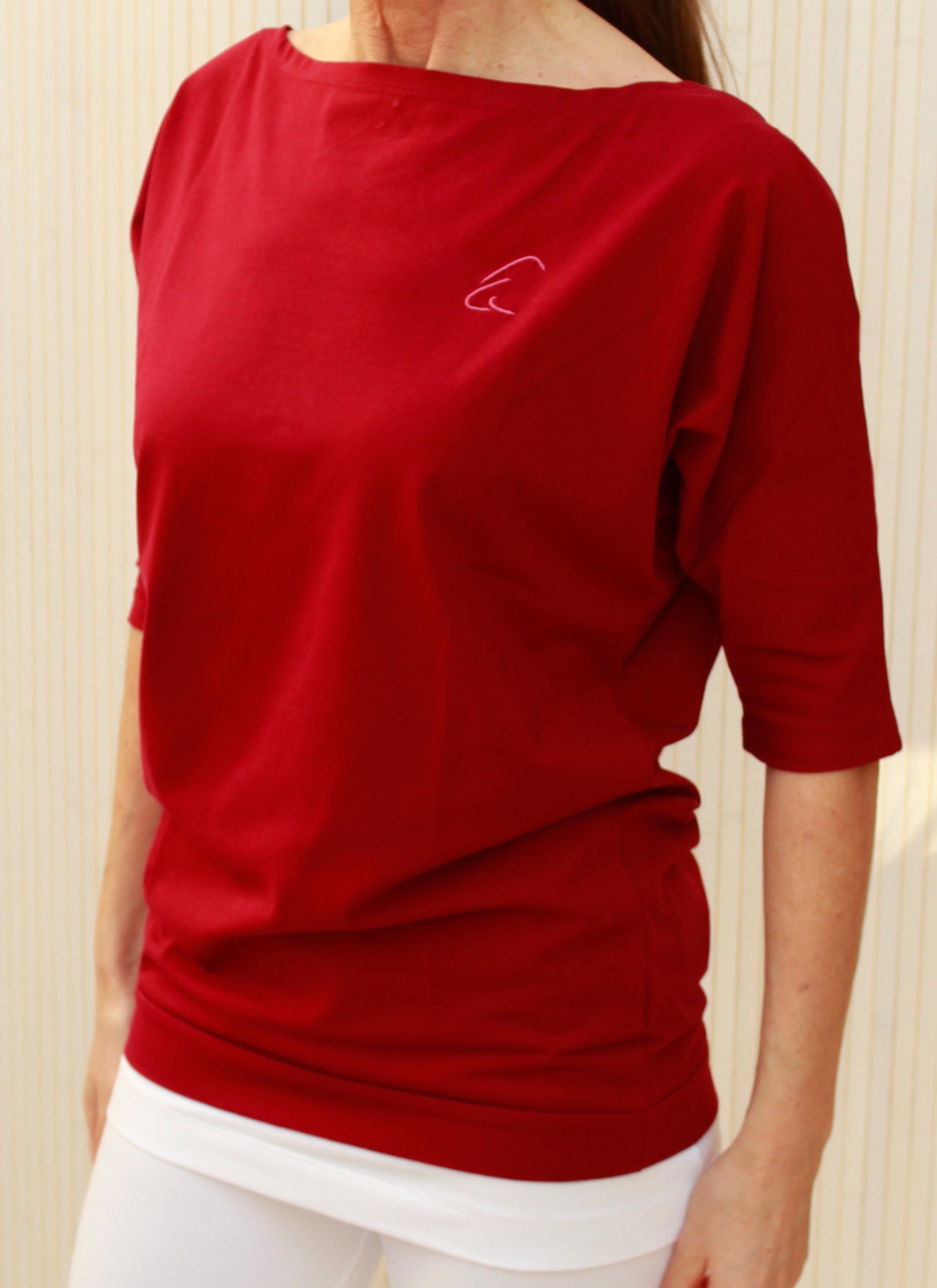ESPARTO Yogashirt Halbarmshirt Sadaa in Bio-Baumwolle günstig online kaufen