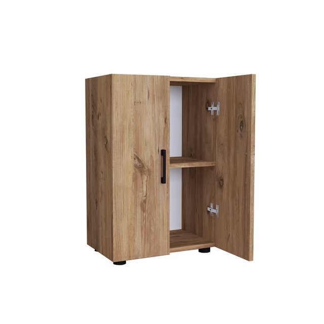 Zeta Interior Aktenschrank,Holz und Kiefer Farbe, Höhe 74 cm, Büroschrank, günstig online kaufen