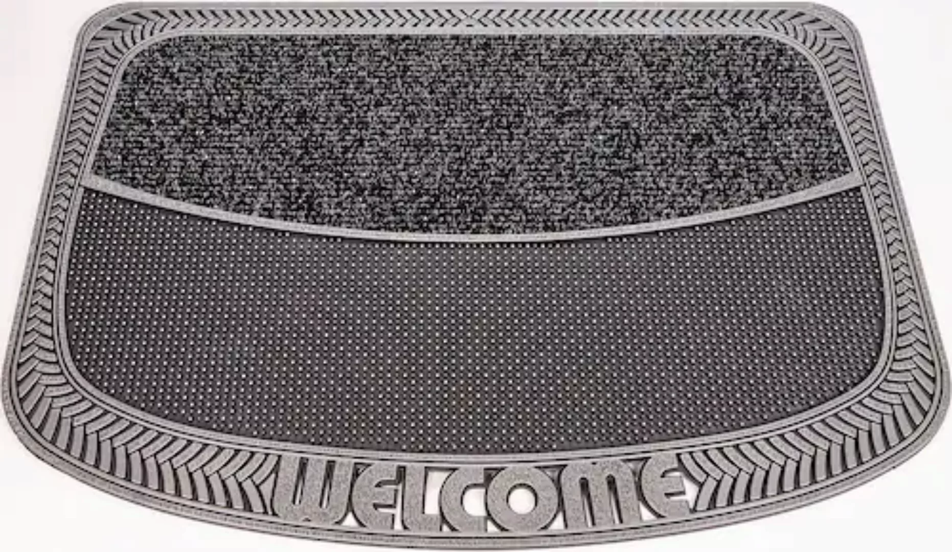 Home2Fashion Fußmatte »TC Clean Weaves, Welcome«, rechteckig günstig online kaufen