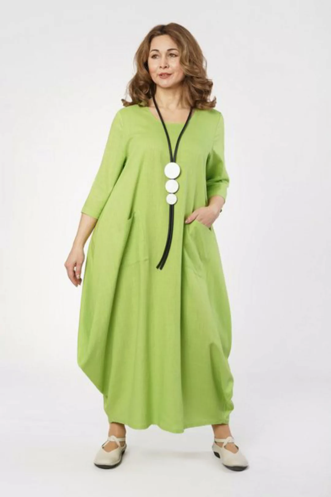déjà vu Fashion Sommerkleid Pinario Kleid in Tulpenform aus Viskose und Lei günstig online kaufen