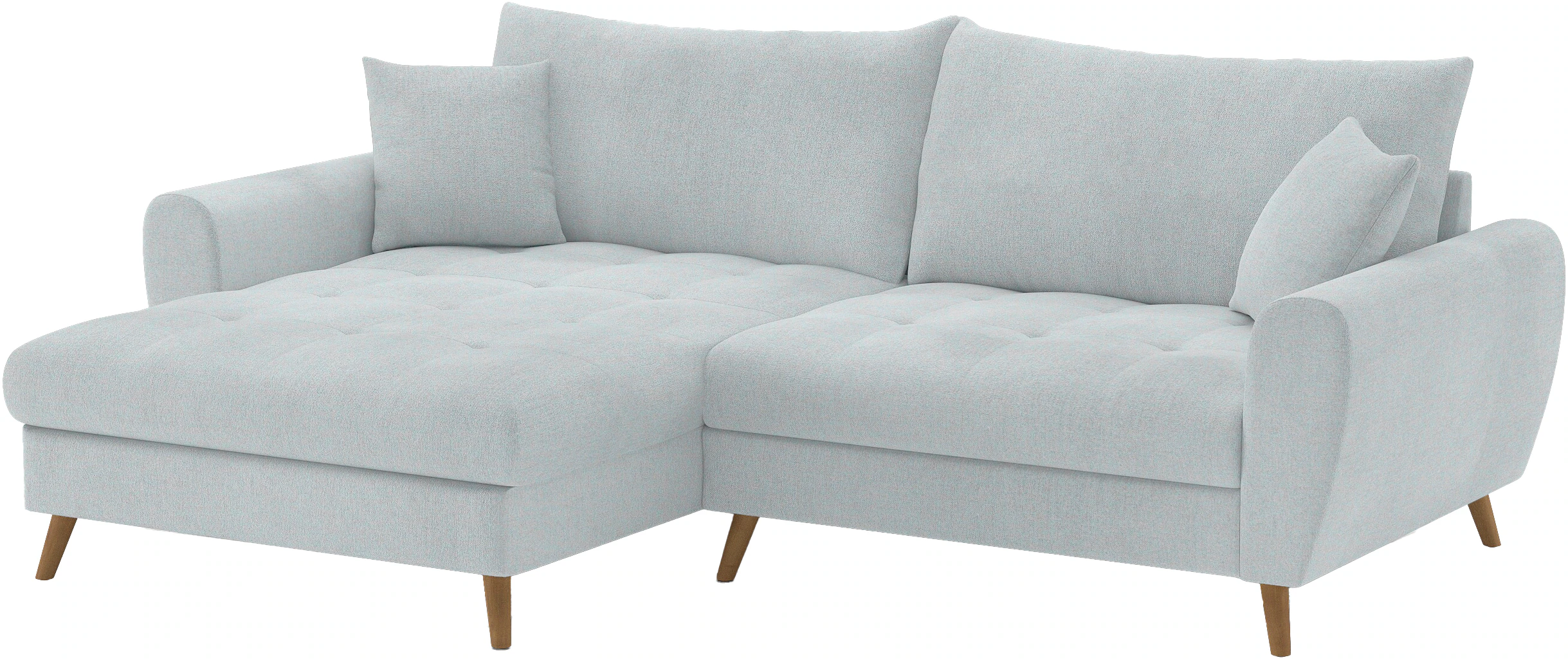 Home affaire Ecksofa "Blackburn II, L-Form", Mit Kaltschaumpolsterung bis 1 günstig online kaufen