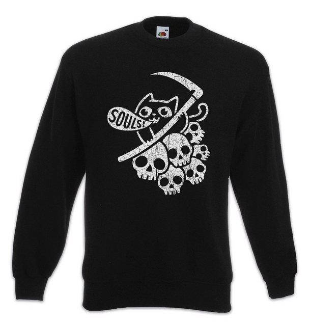 Urban Backwoods Sweatshirt Cat Reaper I Sweatshirt Cats Reaper Schnitter Se günstig online kaufen