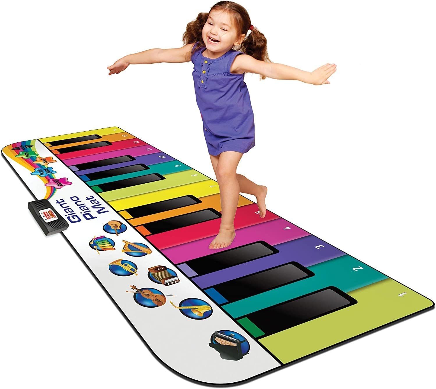 N-GEAR Spielzeug-Musikinstrument Riesen Klaviermatte XXL Tanzmatte günstig online kaufen