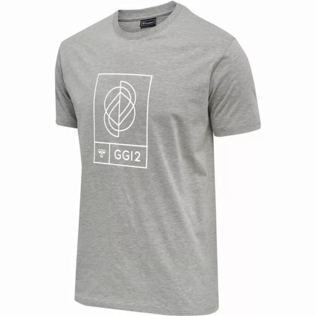 hummel Kurzarmshirt hmlGG12 T-SHIRT S/S GREY MELANGE günstig online kaufen